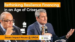 Rethinking Resilience Financing in an Age of Crises