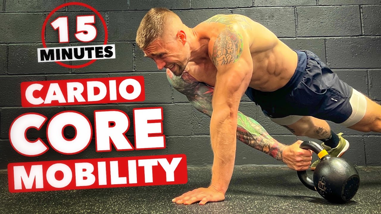 15 Minute Cardio Core Mobility Workout - Follow along! - YouTube