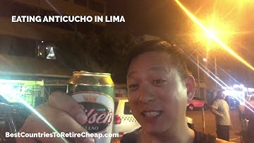 Street food in Lima: Anticucho