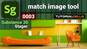 0003. match image tool ( match camera perspective ) in Substance 3D Stager