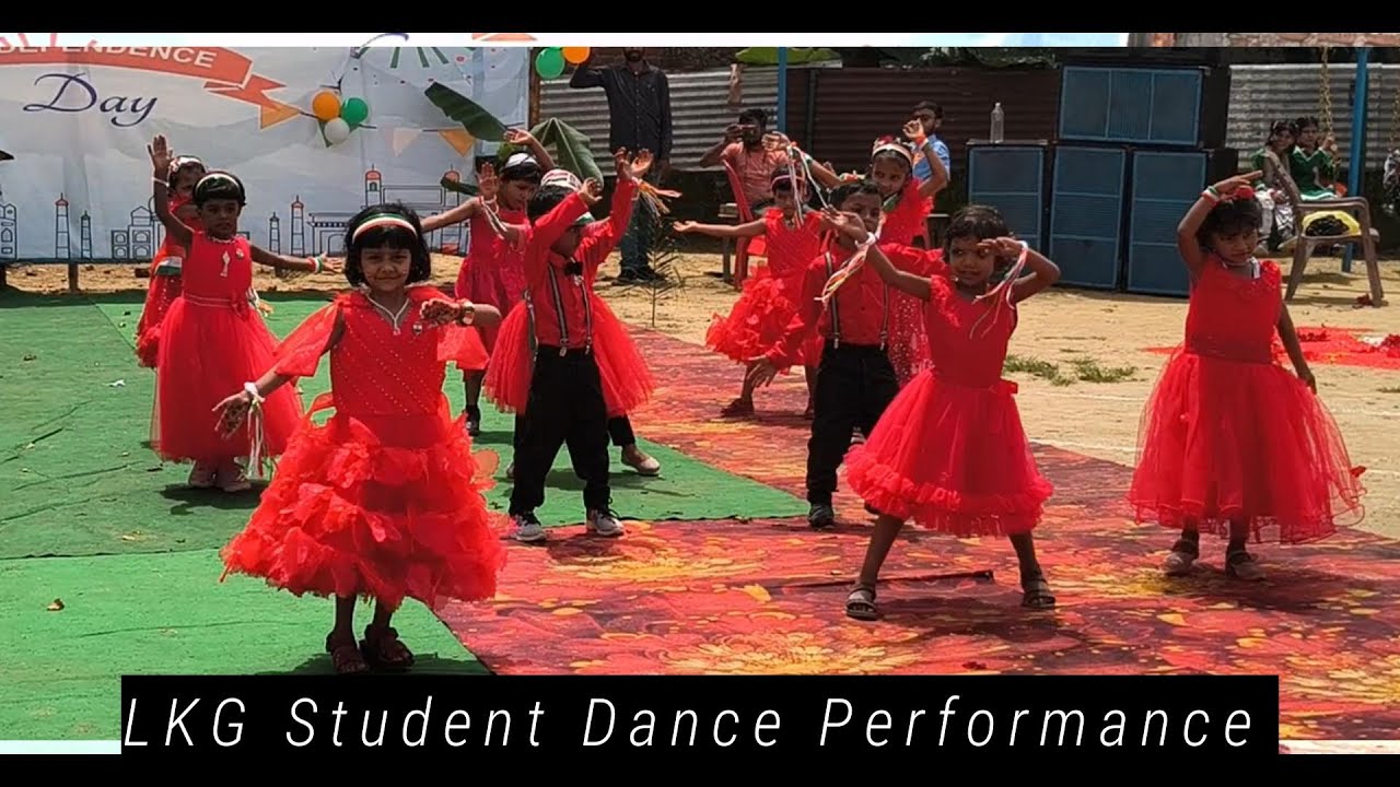 School Kids Dance Performance | LKG Kids Dance | Independence Day ...