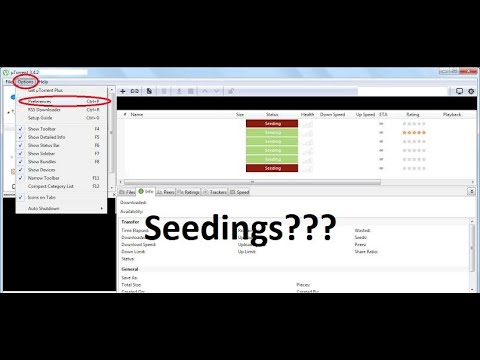 utorrent seeding bar turns red
