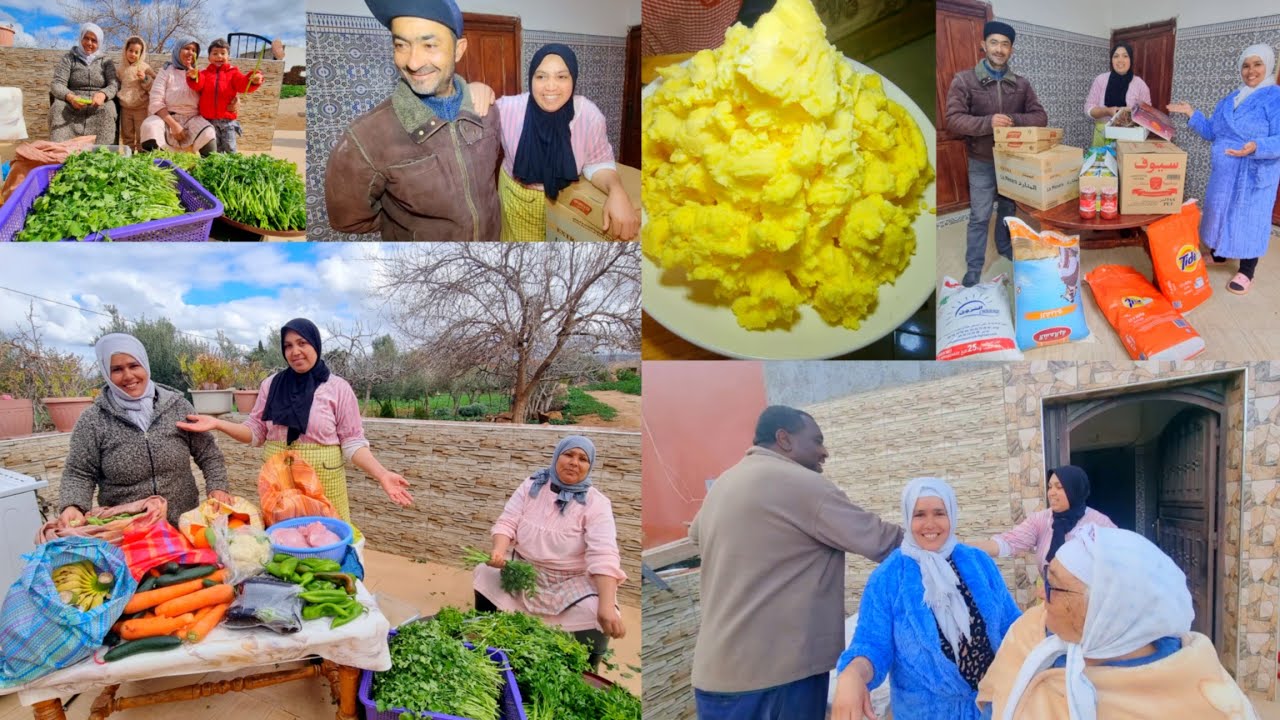 كل الشيء جا يبارك لينا رمضان🌙عادل صدمنا بتقدية لي جاب🥳 هدا هو النهار الكبير ❤️