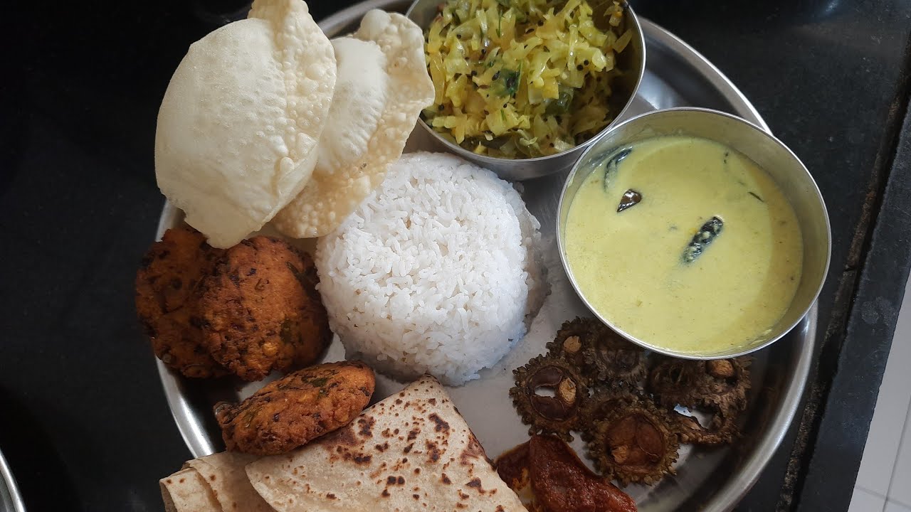 Simple Indian Lunch Thalli Recipe for Lunch at Home Quick Lunch in