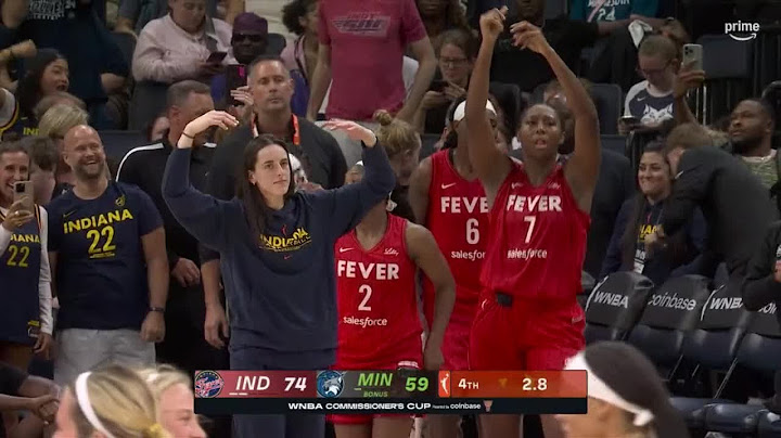 THE INDIANA FEVER WIN THE 2025 WNBA COMMISSIONER'S CUP 🏆 | WNBA on ESPN