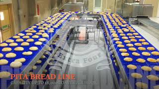 Pita - Arabic - Lebanese Bread Lines / Bakery Equipment خطوط إنتاج الخبز