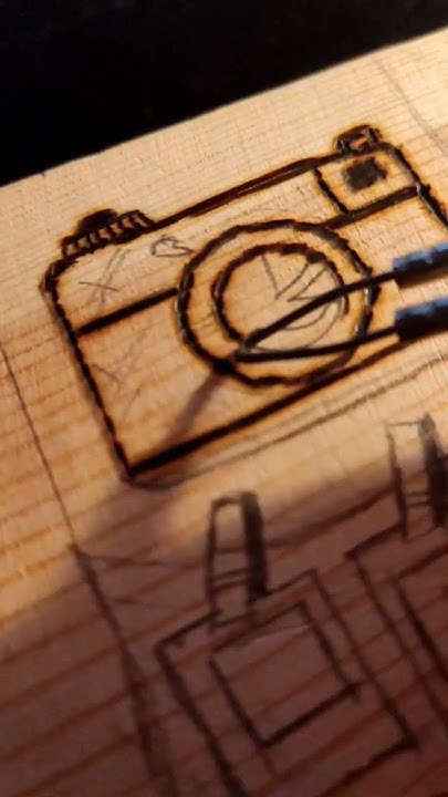 Пленочный фотик #craft #handmade #art #photo #выжигание - YouTube