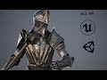 PREVIEW - Iron Knight 11 - GAME READY 3D Character