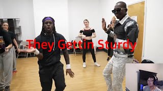 Kai Cenat Gets Sturdy with Bobby Shmurda! | Dance Classes with Bobby Shmurda! Reaction