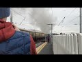 5043 Earl of Mount Edgcumbe storms through Penrith Station! 🚂 16.3.2024