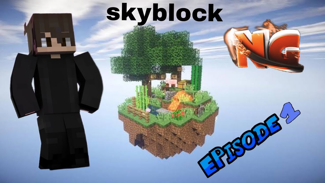 a new beginning 😉 nethergames skyblock series episode 1 #minecraft # ...