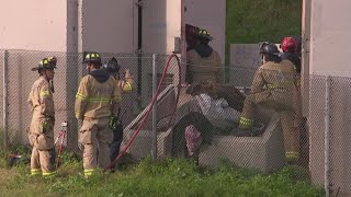 Fire breaks out on Cabrillo Bridge near Balboa Park