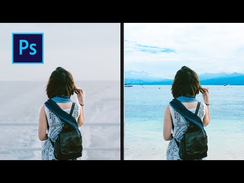 How to move an object in Photoshop to a different background