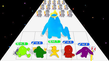 BLOB GANG MERGE = Blob Runner 3D + Blob Merge 3D (ASMR Gaming)