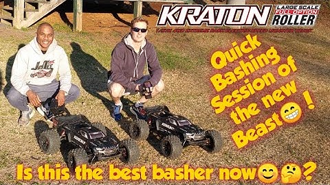 Arrma Kraton 8s 5th Scale EXB Bashing Session 😂😂😂