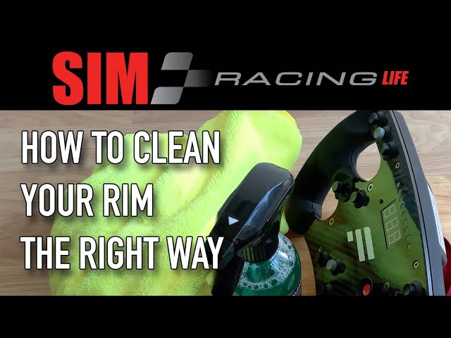 Sim Racing: Cleaning Your Alcantara Steering Wheel - BoxThisLap