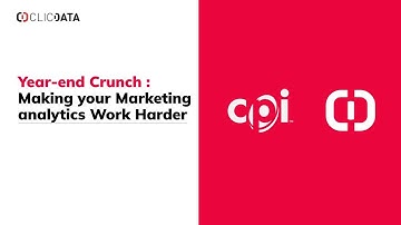 Webinar - Making Your Marketing Analytics Work Harder