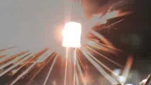 Exploding LED