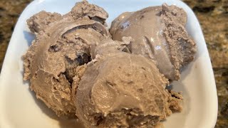 Homemade Chocolate Toffee Ice Cream