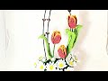 Как сделать композицию из бисера Танец Весны Часть. 1 МК Бисероплетение Beaded DIY Craft tutorial