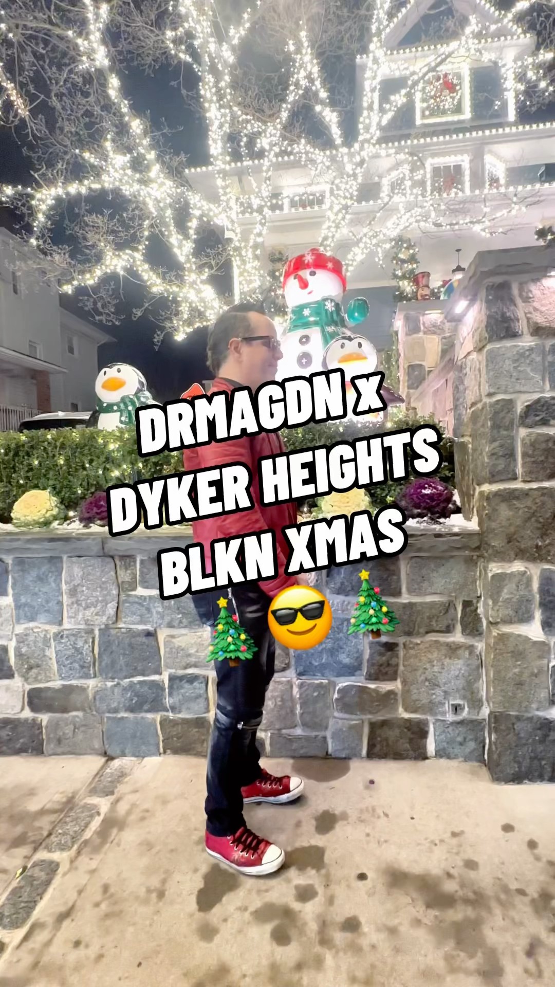 DRMAGDN x Dyker Heights Xmas Lights - Brooklyn NY - #ChristmasLights #DykerHeights #Brooklyn #Shorts