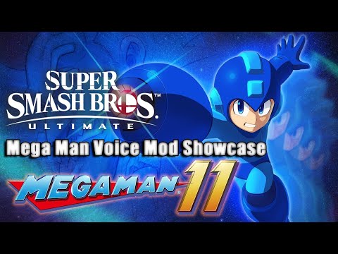Mega Man 11/Ben Diskin Voice for Mega Man (Smash Ultimate Voice Mod Showcase)