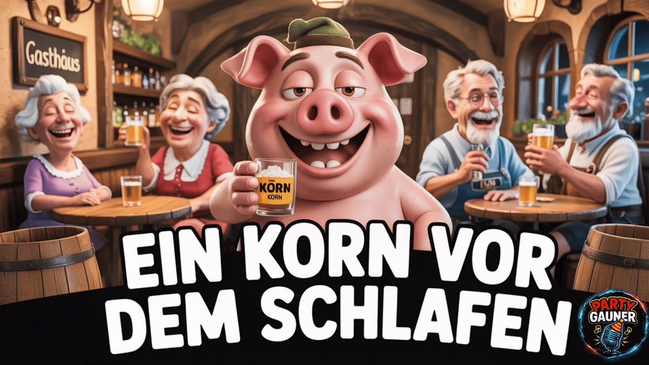 Ein Korn vor dem Schlafen – der Tag kommt zur Ruhe | Party Schlager
