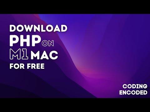 How to download PHP on M1 Mac for FREE ( MacOS Monterey )