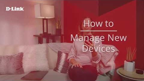 D-Link McAfee Protection Tutorial 03 - How To Manage New Devices
