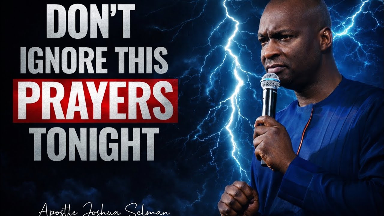 DON’T IGNORE THIS PRAYERS TONIGHT | Powerful Night Prayer & Prophetic Declarations