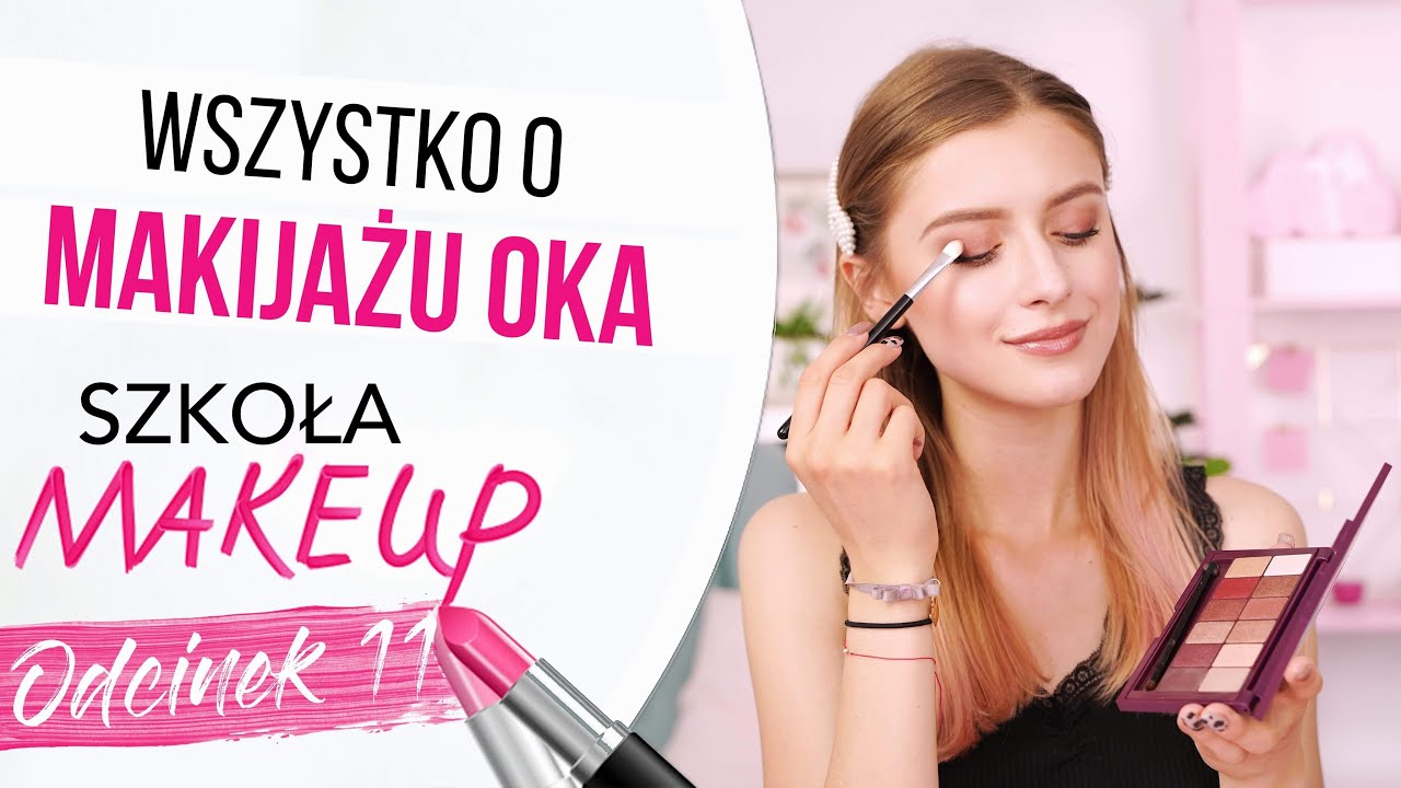Makijaż oka cieniami dla różnych rodzajów oczu! | 11 LEKCJA MAKIJAŻU