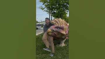 Don’t sit on the dinosaur #shorts #blender