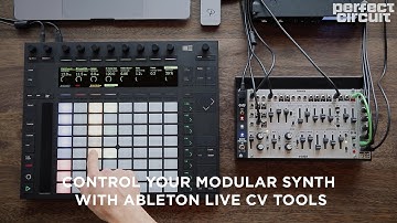 Ableton Live CV Tools Controlling Eurorack Modular Synthesizers