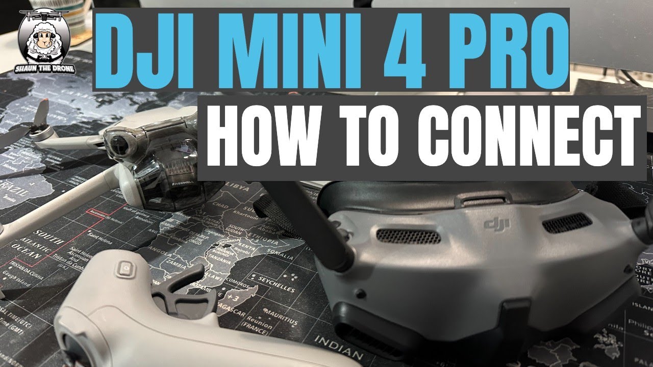 DJI Mini 4 Pro how to connect DJI Goggles Integra shaunthedrone YouTube