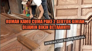 Pembuatan Gebyok Antik Custom Kaca ISTIMEWA. Mewah gak harus mahal screenshot 2
