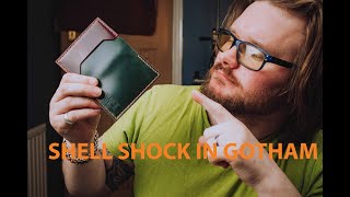 $700 HANDMADE WALLETS for MULTI-MILLIONARE - The GOTHAM series! USING SHELL CORDOVAN (PART 1) - ASMR
