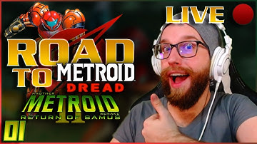 🔴 Metroid II: AM2R Blind Live Playthrough! | Road To Metroid: Dread! | Part 1