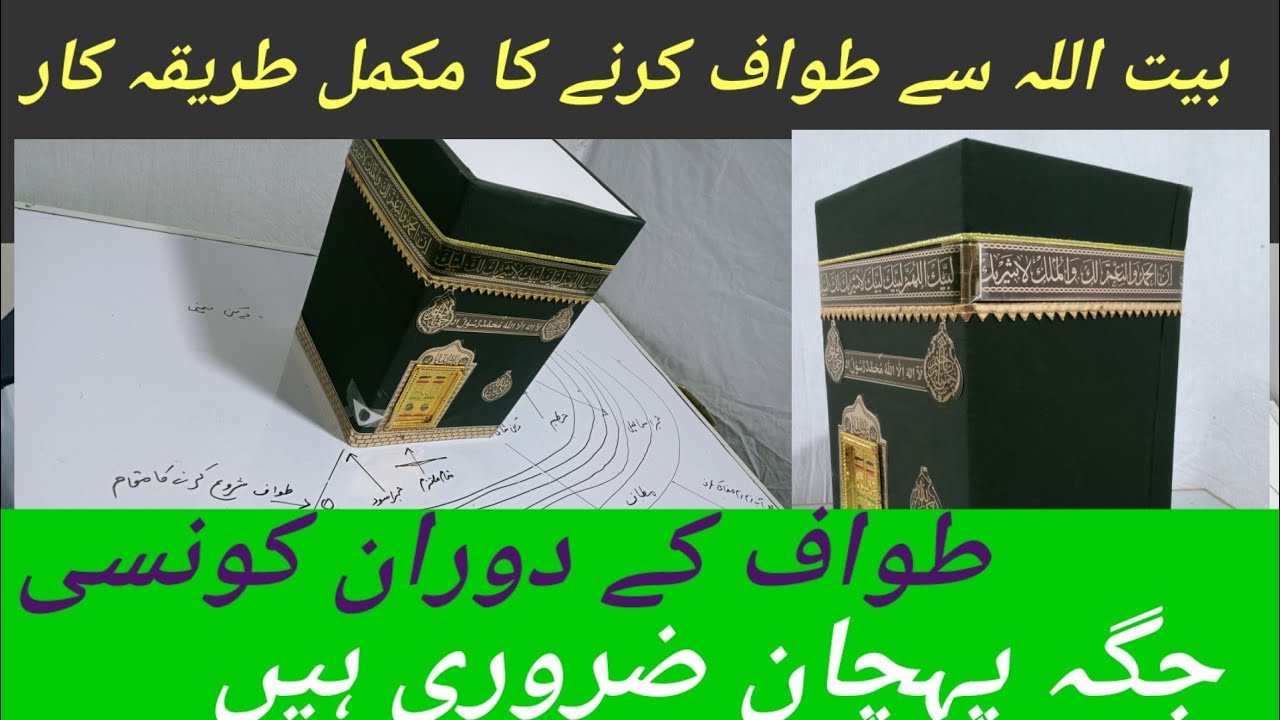 biyat ad se haalt ahram min makmal tawafi karne ka sahi tariqah بیت اللہ سے حالت احرام میں مکمل طواف