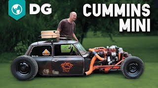 12v Cummins powered Mini is not for Tall People.