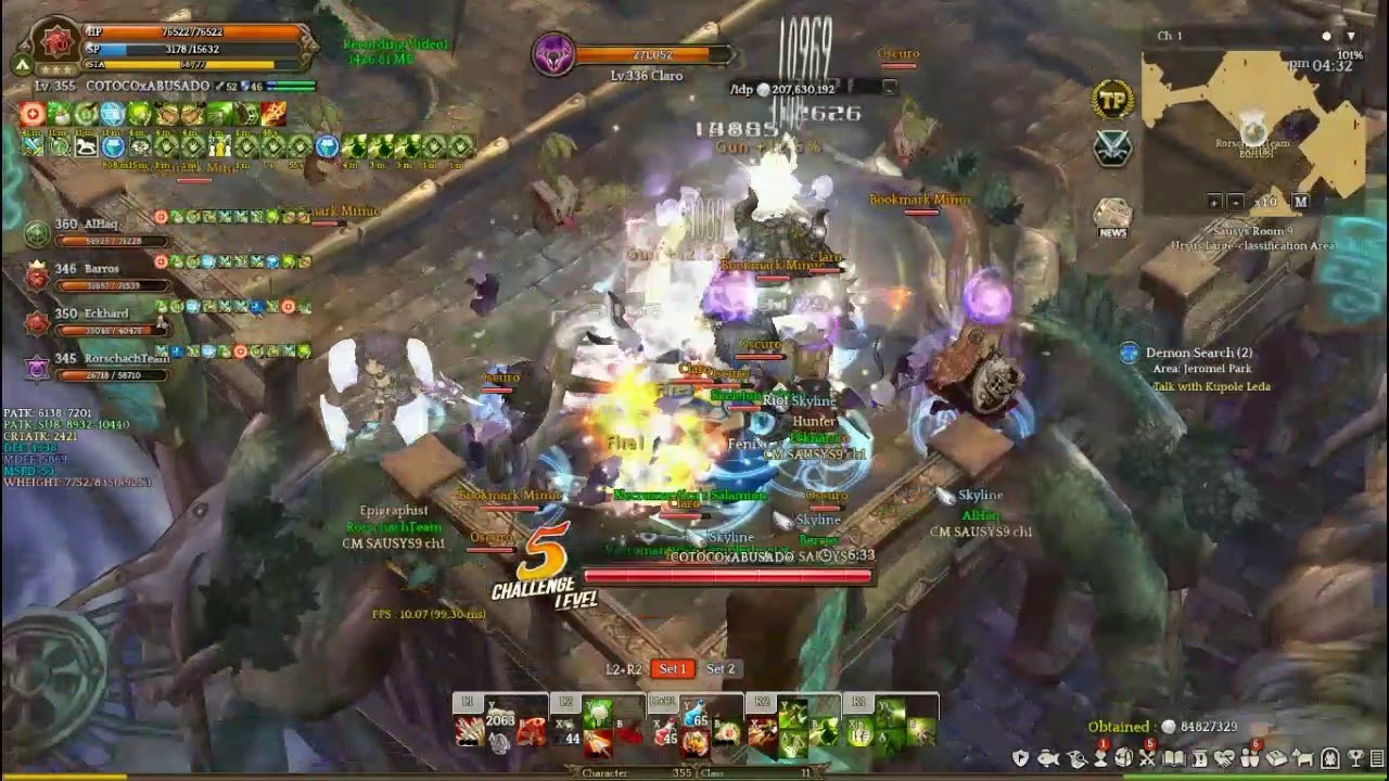 [Stage 5] SR 355 With Thauma & Necro Boost