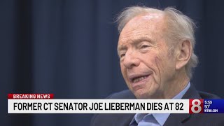 Joseph Lieberman, Connecticut senator and vice presidential nominee, dies at 82