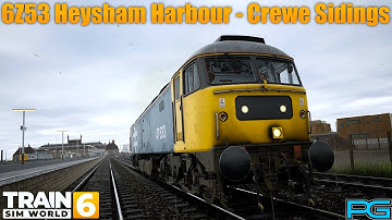 Train Sim World 6 | WCML: Preston to Carlisle | 6Z53 Heysham Harbour - Crewe Sidings | Class 47