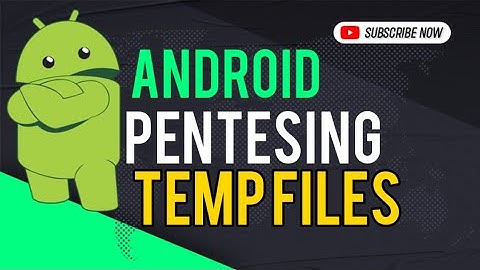 Android Pentesting | Androgoat Temp FIles | Android Security Testing | Cyber Security | Hacking