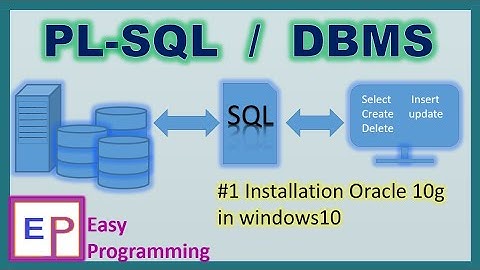 #1  How to Install Oracle 10g Database  in windows 10 in Hindi   |  B.E  | B.Tech  |   Diploma