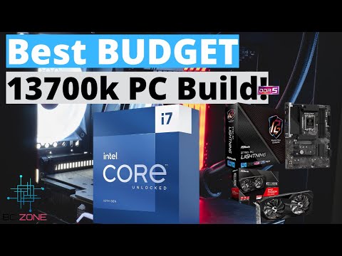 Best Budget intel Core i7 13700K PC Build! ASRock Z790 PG Lightning, adeon RX 6600, 16GB DDR5