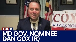 Dan Cox, Maryland GOP gubernatorial nominee, speaks with FOX 5