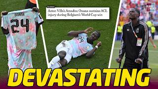 Amadou Onana suffers ACL injury during World Cup