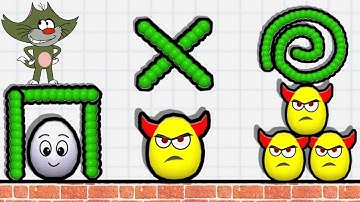 Draw to smash logic puzzle game | Max Levels Grow | Walkthrough oggy and Jack