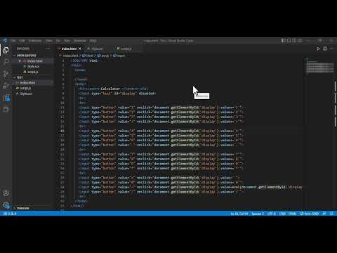 How to Link CSS and JavaScript to HTML in Visual Studio Code