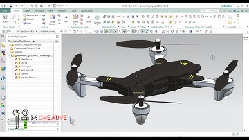 SIEMENS NX | DRONE DESIGN in SIEMENS NX | PART_01 | Drone | Drone